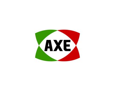 AXE logo tasarım vektör şablonu. AXE
