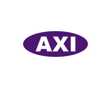 AXI logo tasarım vektör şablonu. AXI