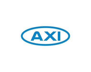 AXI logo tasarım vektör şablonu. AXI