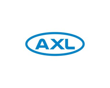 AXL logo tasarım vektör şablonu. AXL
