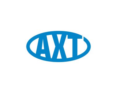 AXT logo tasarım vektör şablonu. AXT