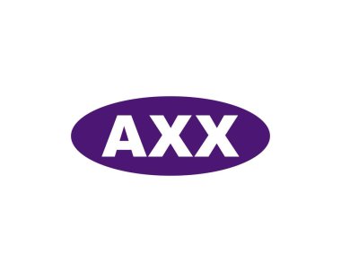 AXX logo tasarım vektör şablonu. eksen