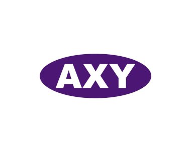 AXY logo tasarım vektör şablonu. AXY