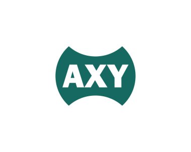 AXY logo tasarım vektör şablonu. AXY