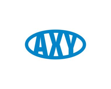AXY logo tasarım vektör şablonu. AXY