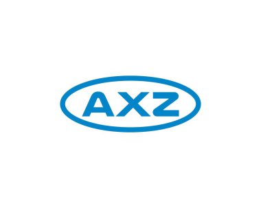 AXZ logo tasarım vektör şablonu. AXZ