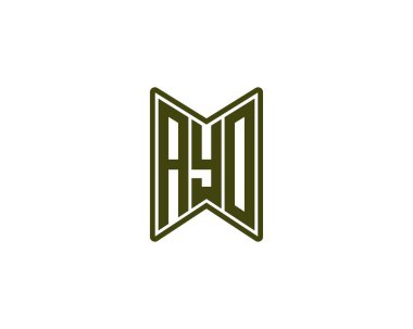 AYO logo design vector template. AYO
