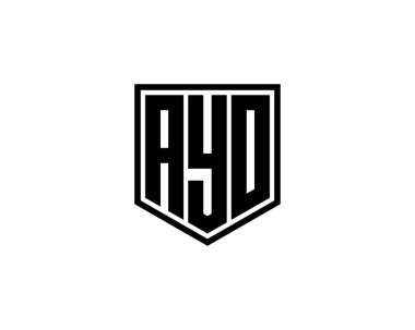 AYO logo design vector template. AYO