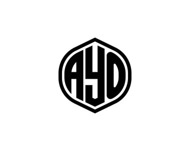 AYO logo design vector template. AYO