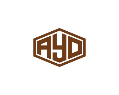 AYO logo design vector template. AYO
