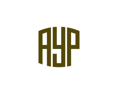 AYP logo design vector template. AYP