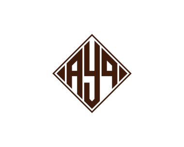 AYQ logo design vector template. AYQ