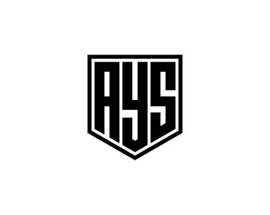 AYS logo design vector template. AYS