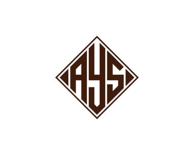 AYS logo design vector template. AYS