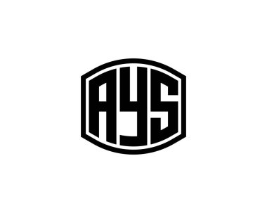 AYS logo design vector template. AYS