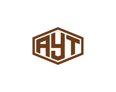 AYT logo design vector template. AYT