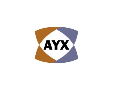 AYX logo design vector template. AYX
