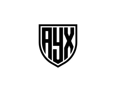 AYX logo design vector template. AYX