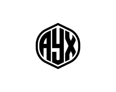 AYX logo design vector template. AYX
