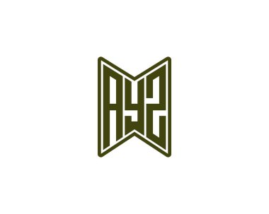 AYZ logo design vector template. AYZ