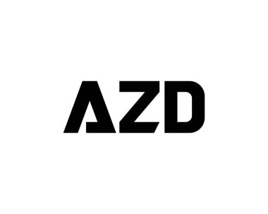 AZD logo design vector template. ADZ