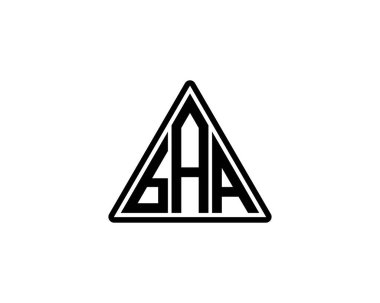 BAA logo tasarım vektör şablonu. BAA