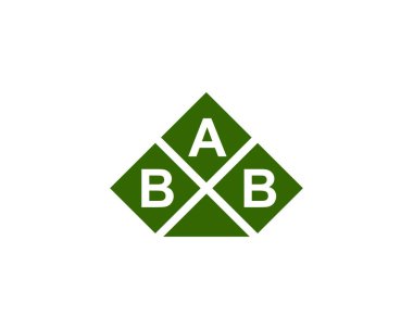 BAB logo tasarım vektör şablonu. BAB