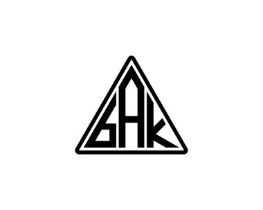 BAK logo design vector template. BAK