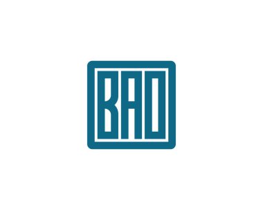 BAO logo tasarım vektör şablonu. BAO