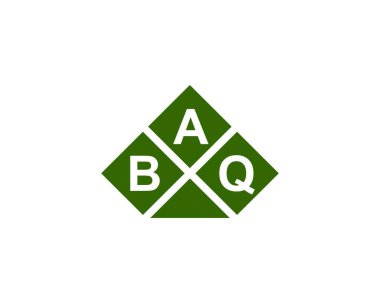 BAQ logo tasarım vektör şablonu. BAQ