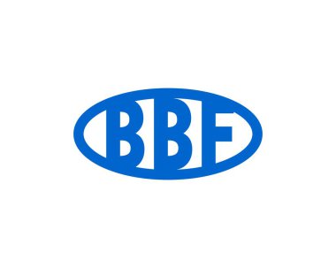 BBF logo tasarım vektör şablonu. BBF