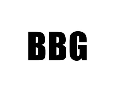BBG logo tasarım vektör şablonu. BBG