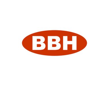 BBH logo tasarım vektör şablonu. BBH