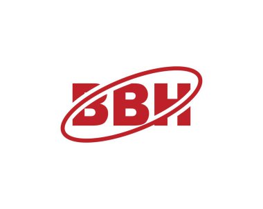 BBH logo tasarım vektör şablonu. BBH