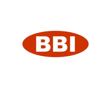 BBI lgoo tasarım vektör şablonu. BBI