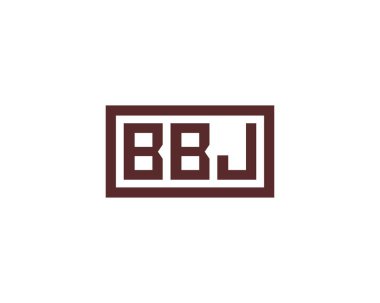 BBJ logo tasarım vektör şablonu. BBJ
