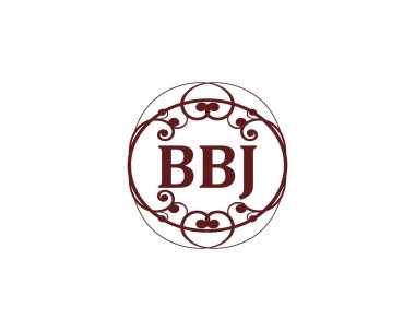 BBJ logo tasarım vektör şablonu. BBJ