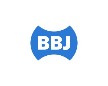 BBJ logo tasarım vektör şablonu. BBJ