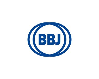 BBJ logo tasarım vektör şablonu. BBJ