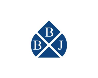 BBJ logo tasarım vektör şablonu. BBJ
