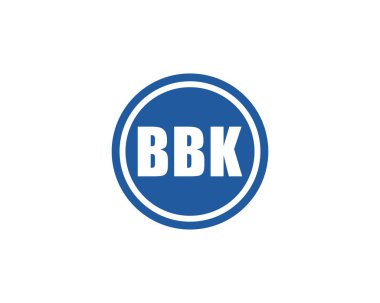 BBK logo tasarım vektör şablonu. BBK