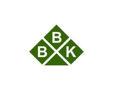BBK logo tasarım vektör şablonu. BBK