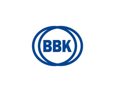 BBK logo tasarım vektör şablonu. BBK