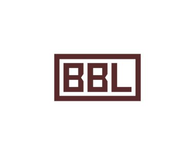 BBL logo tasarım vektör şablonu. BBL