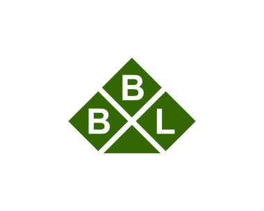 BBL logo tasarım vektör şablonu. BBL