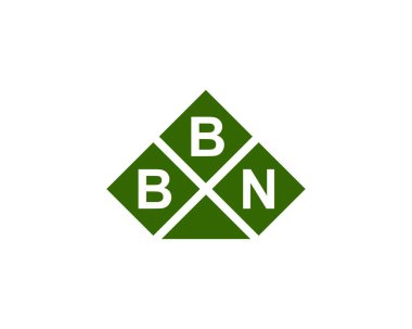 BBN logo tasarım vektör şablonu. BBN