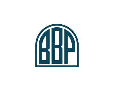 BBP logo tasarım vektör şablonu. BBP