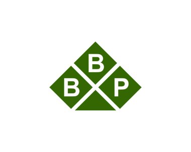BBP logo tasarım vektör şablonu. BBP