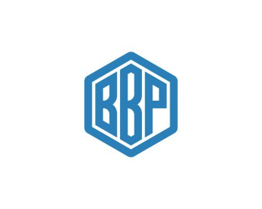 BBP logo tasarım vektör şablonu. BBP