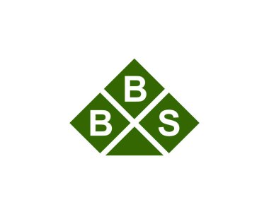 BBS logo tasarım vektör şablonu. BBS